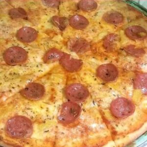 Pizza mediana de 1 ingrediente